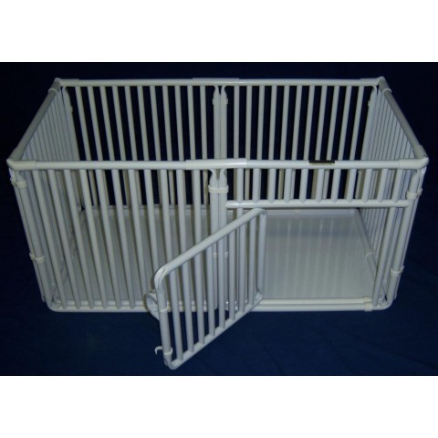 24" x 2' x 4' Dog Cage Crate with Sealed Floor