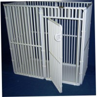 48" x 2' x 4' Dog Crate with Sealed Floor