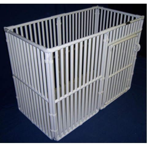 36" x 2' x 4' Heavy Duty Dog Cage with Sealed Floor