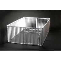 24" x 4' x 6' Plastic Dog Cage Crate