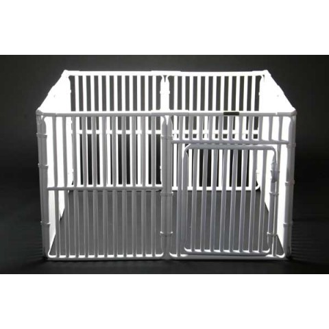 30" x 4' x 4' Plastic Dog Cage Crate