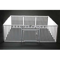 24" x 6' x 6' PVC Dog Cage Crate