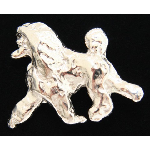 Show Poodle Pin [Silver]